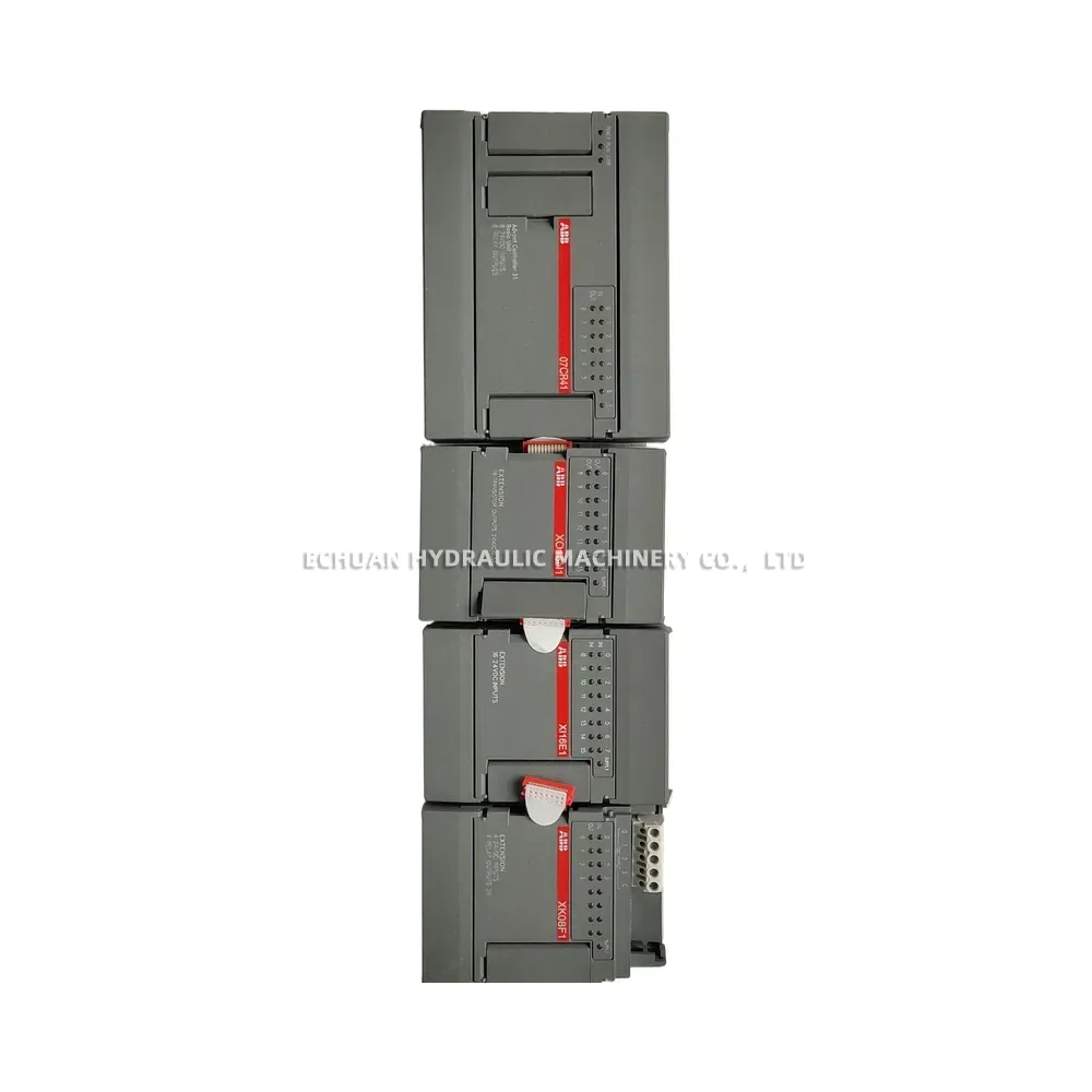 ABB 07CR41-R3.6 PLC Module Stack (CPU and I/O Extension Modules)