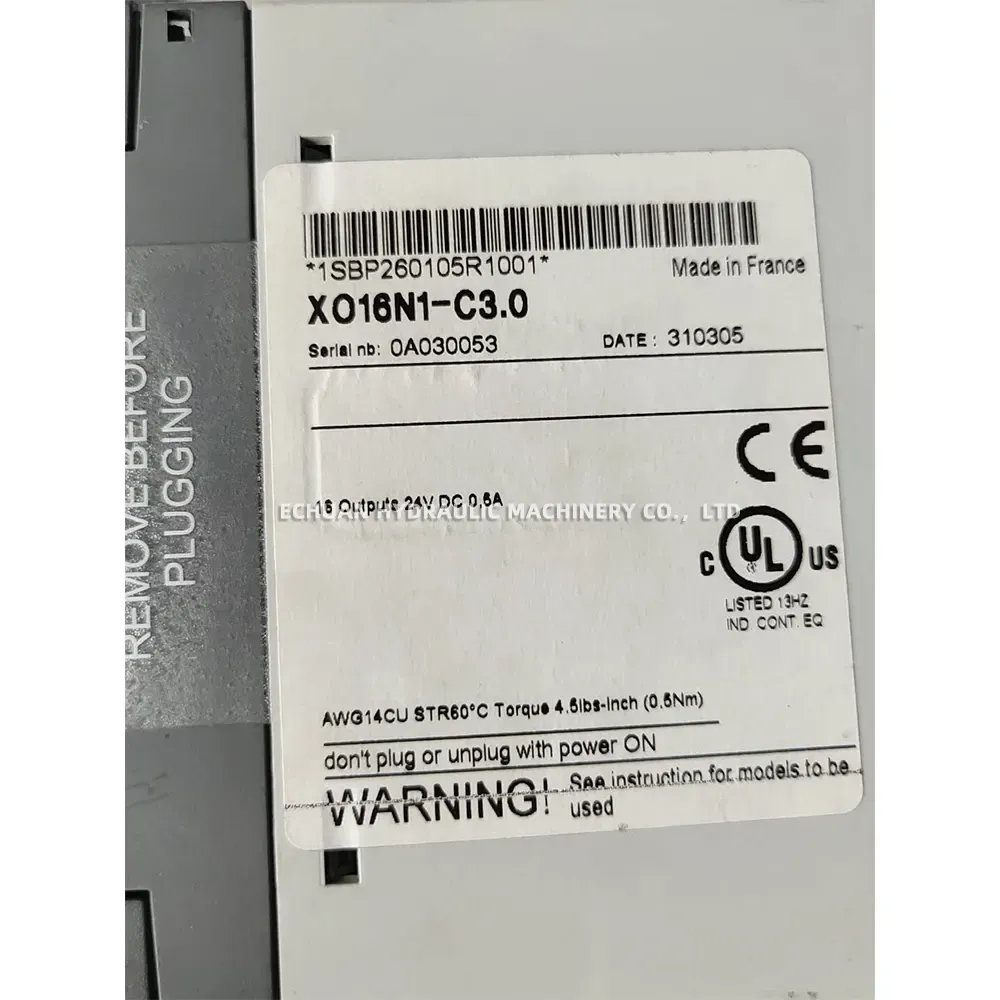 ABB 07CR41-R3.6 PLC Module Stack (CPU and I/O Extension Modules)