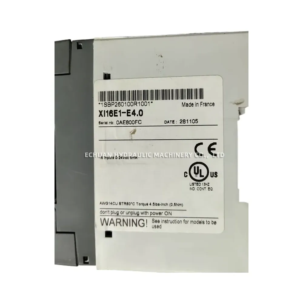 ABB 07CR41-R3.6 PLC Module Stack (CPU and I/O Extension Modules)