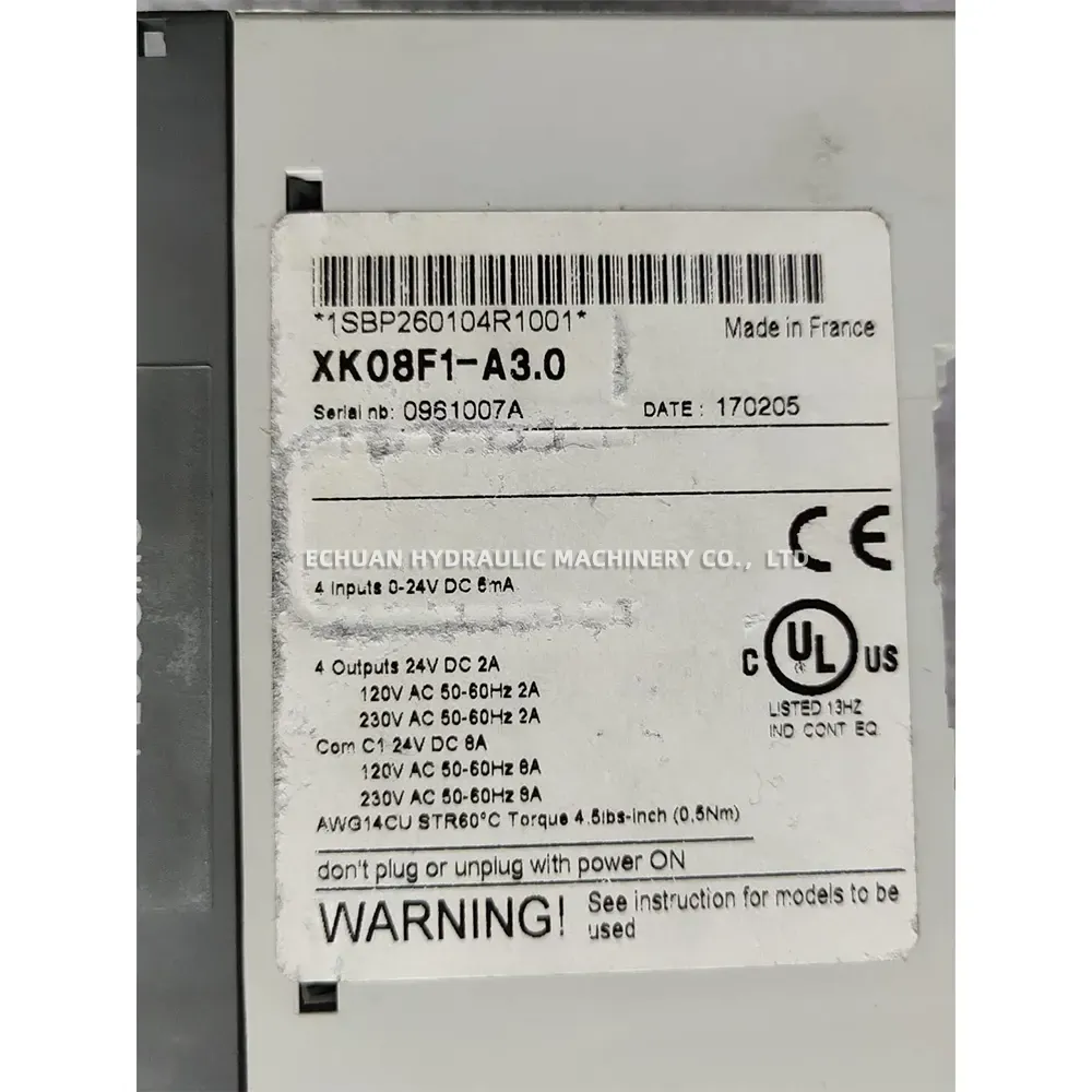 ABB 07CR41-R3.6 PLC Module Stack (CPU and I/O Extension Modules)