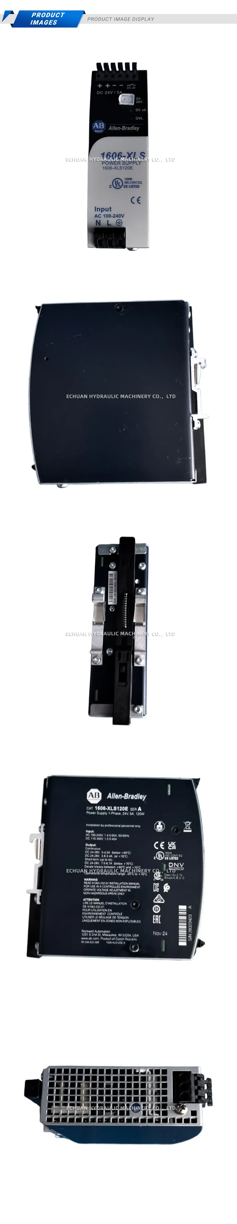 Allen-Bradley 1606-XLS120E Power Supply Description
