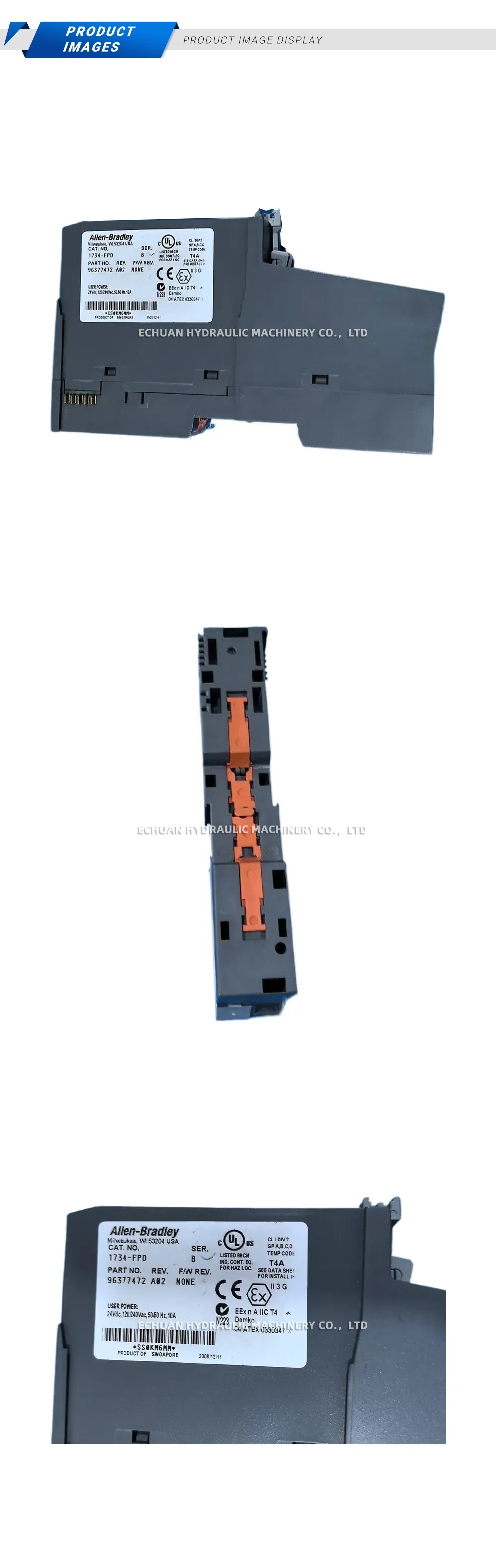Allen-Bradley 1734-FPD Point I/O Field Power Device Module Description