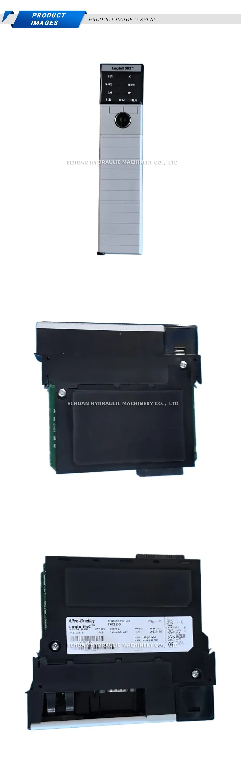 Allen-Bradley 1756-L63/B ControlLogix Processor Description