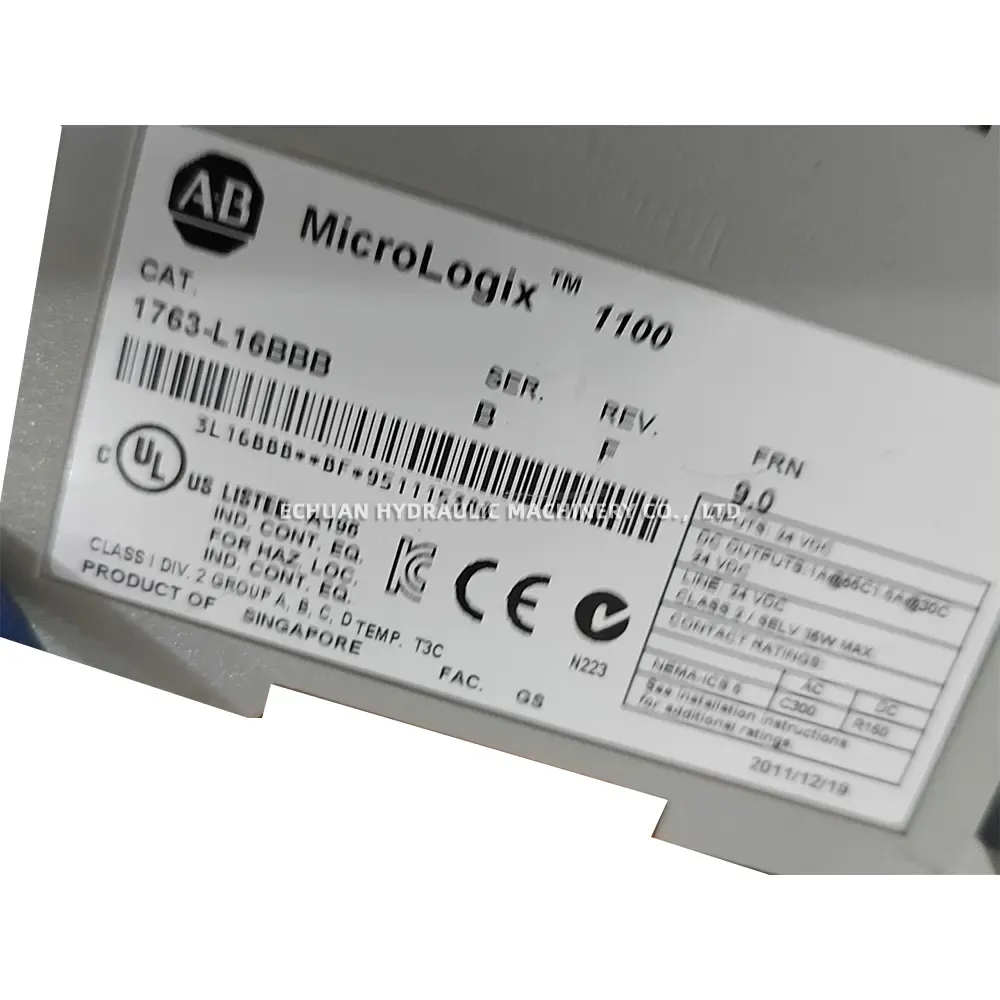 Allen-Bradley 1763-L16BBB / 1762-IF4 / 1766-L32BXBA PLC Controller and Analog Input Module