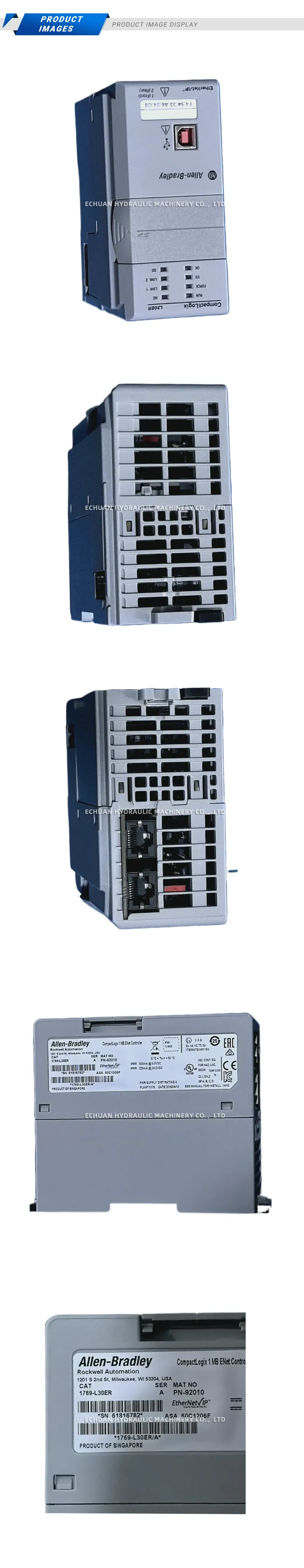 Allen-Bradley 1769-L30ER CompactLogix Controller Description