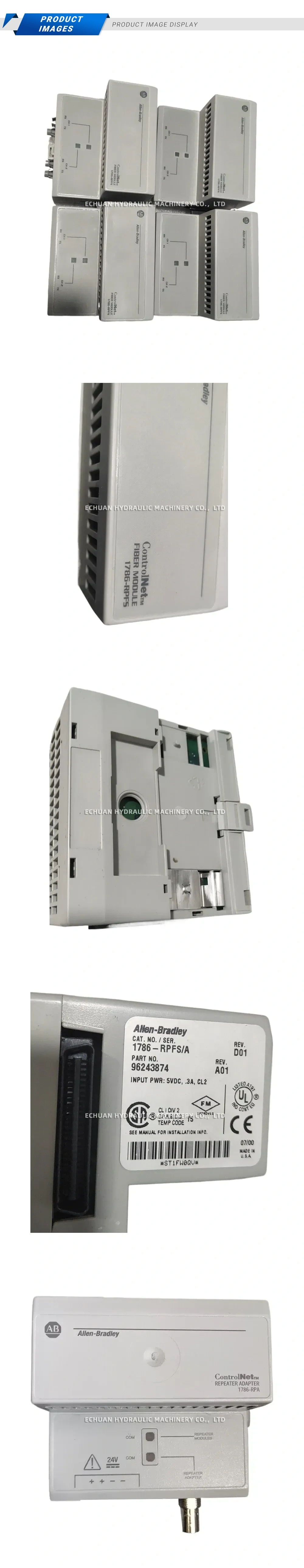 Allen-Bradley 1786-RPF5 ControlNet Fiber Module Description