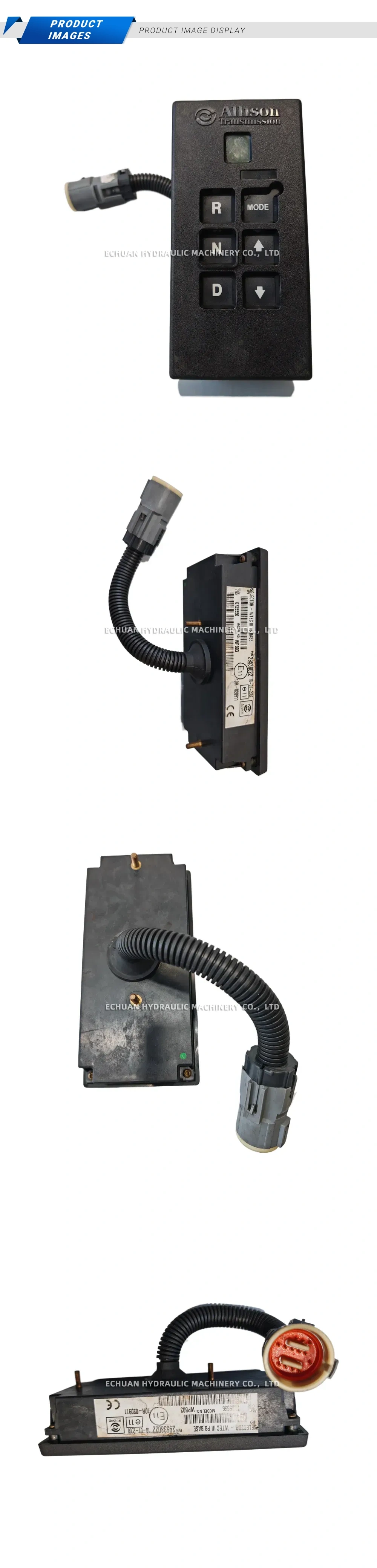 Allison Transmission WP803 Transmission Push Button Selector Description