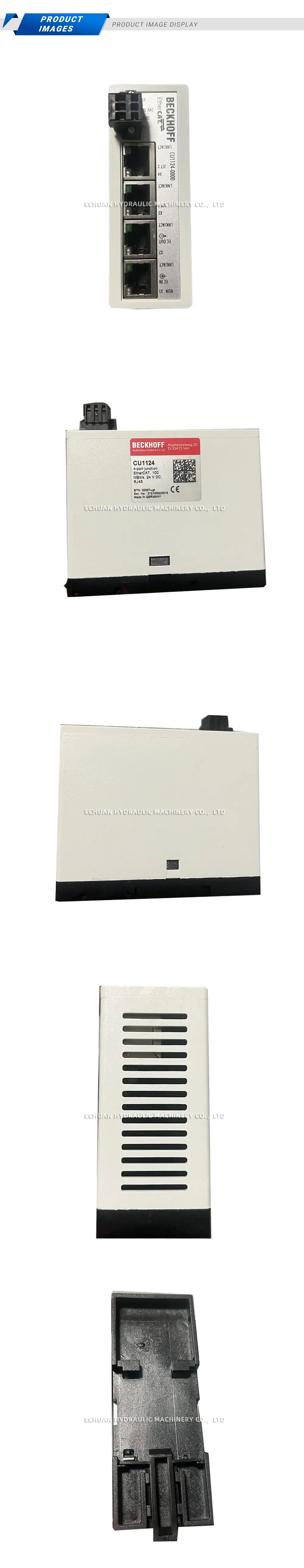 BECKHOFF CU1124 4-port EtherCAT Junction Description