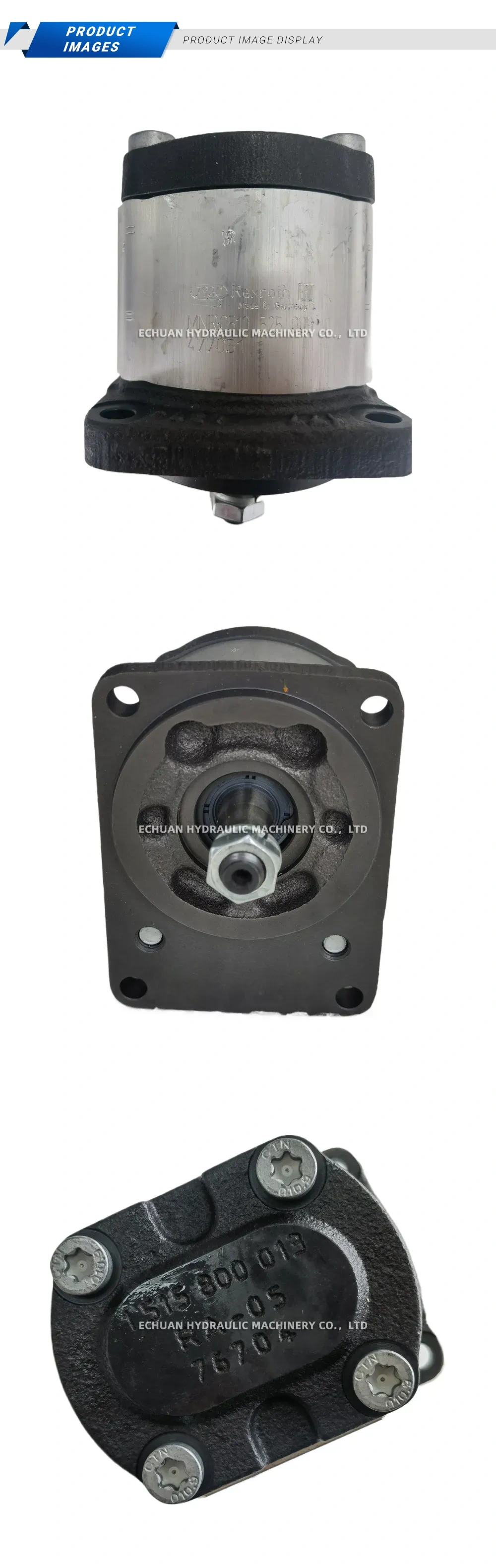 Bosch Rexroth 0510 525 009 Hydraulic Gear Pump Description