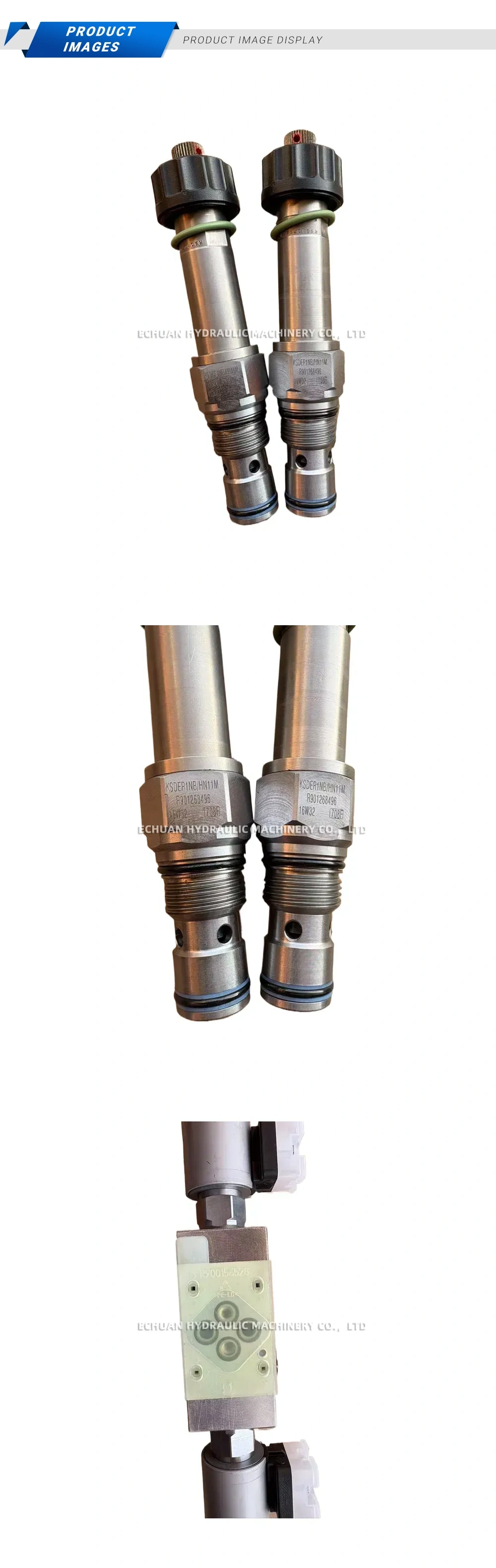 Bosch Rexroth KSDER1NB/HN11M Hydraulic Solenoid Cartridge Valve Description