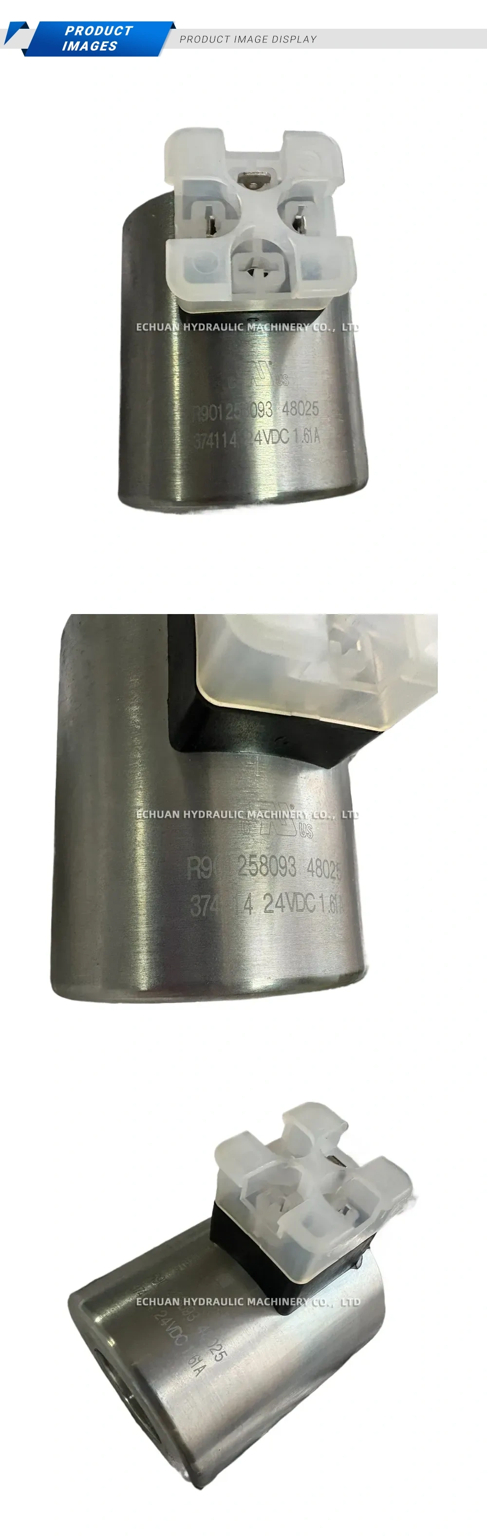 Bosch Rexroth R901258093 Solenoid Coil Description