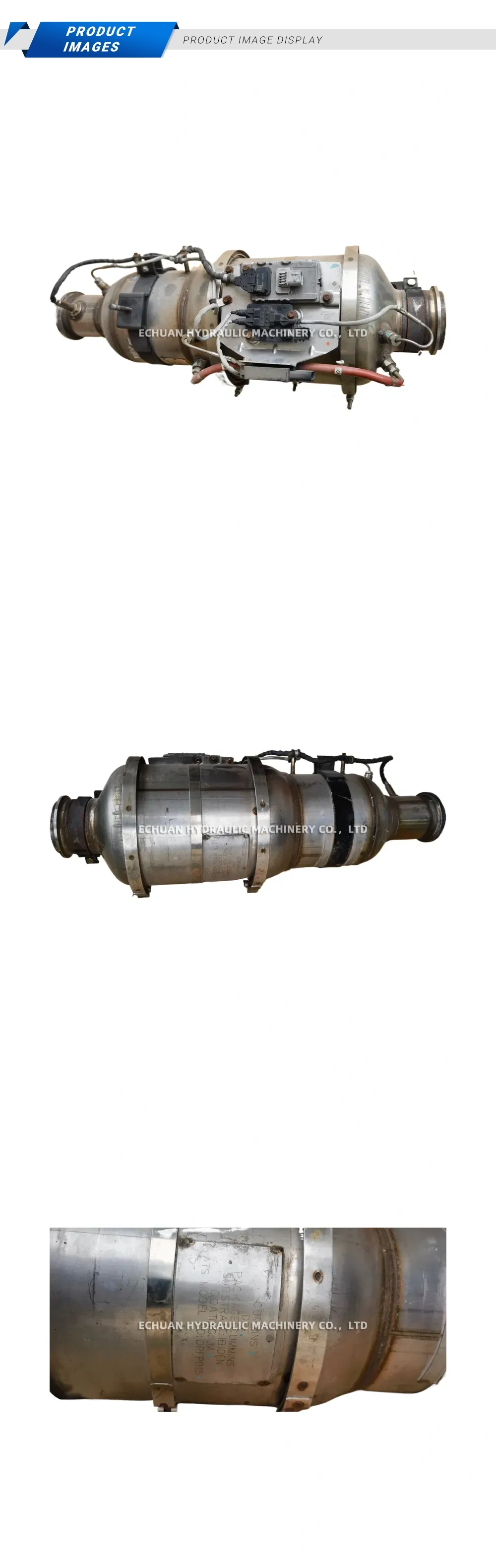 Cummins DPFP015 Diesel Particulate Filter (DPF) Assembly Description