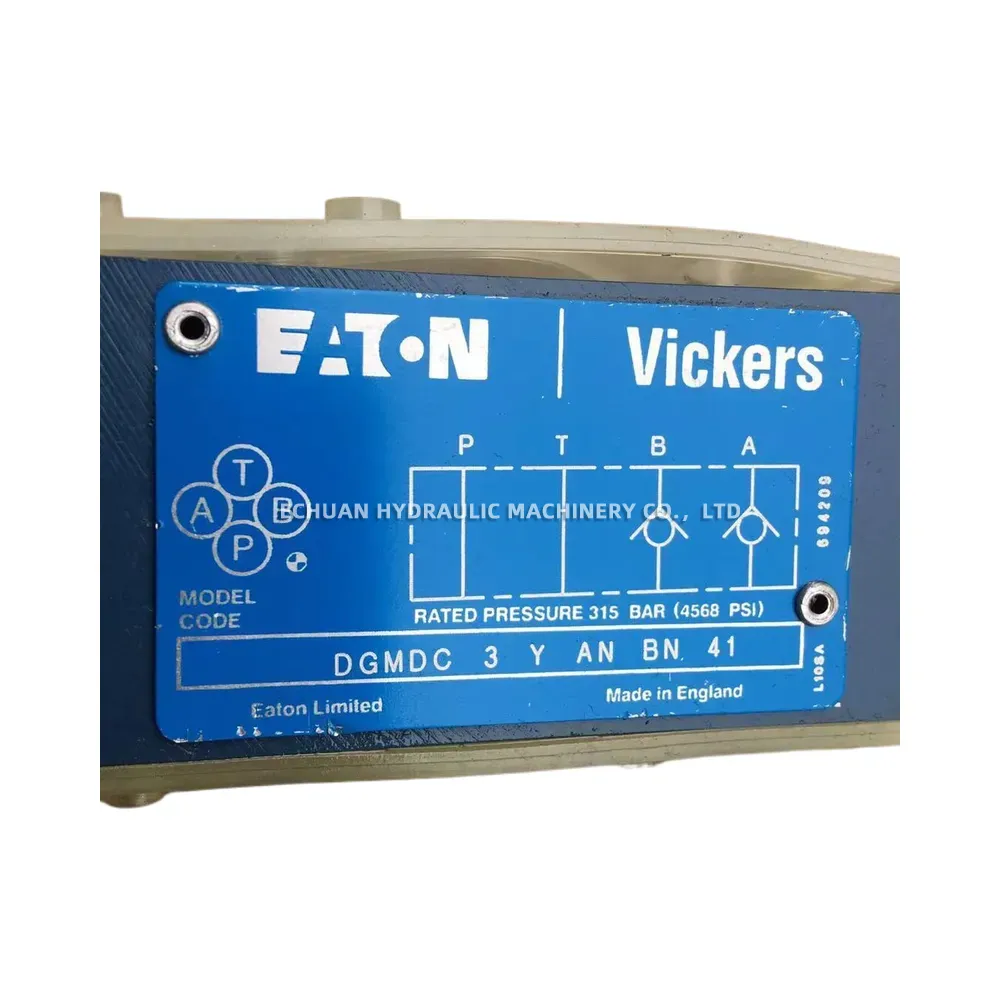 Eaton Vickers DGMDC 3 Y AN BN 41 Hydraulic Pilot Operated Check Valve