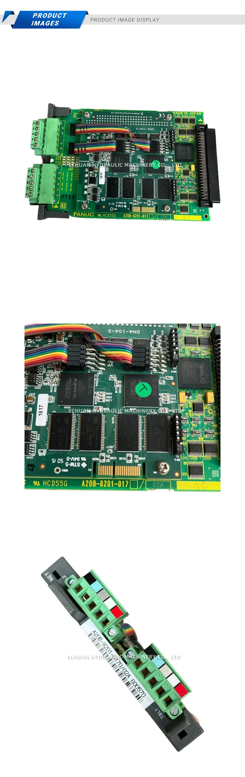 FANUC A20B-8201-017 PCB Module / Interface Board Description