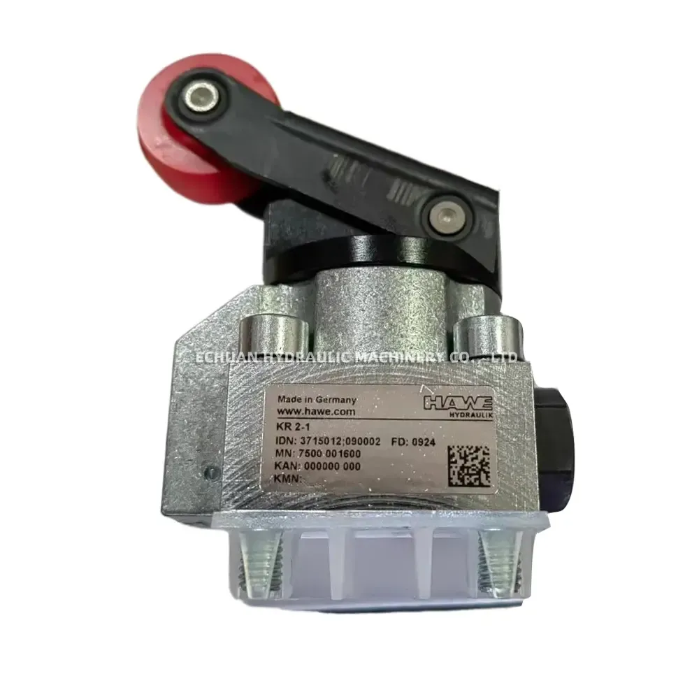 HAWE KR 2-1 Hydraulic Roller Lever Valve