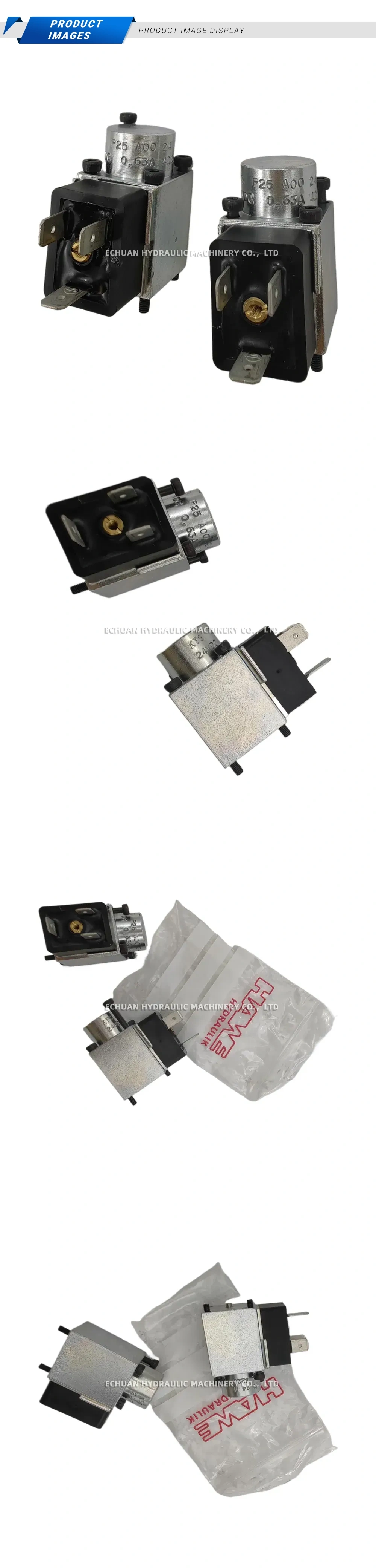 HAWE P25 A00 24 Solenoid Coil Description