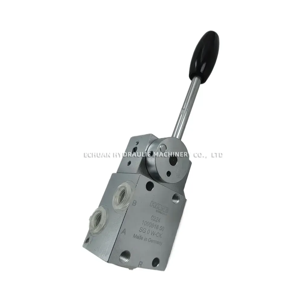HAWE SG 0 W-CK Manual Hydraulic Directional Control Valve