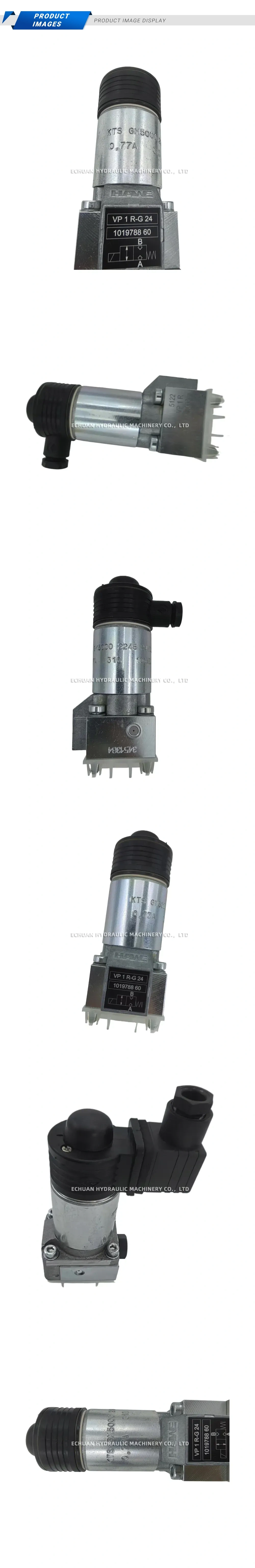 HAWE VP 1 R-G 24 Solenoid Valve (Directional Seated Valve) Description