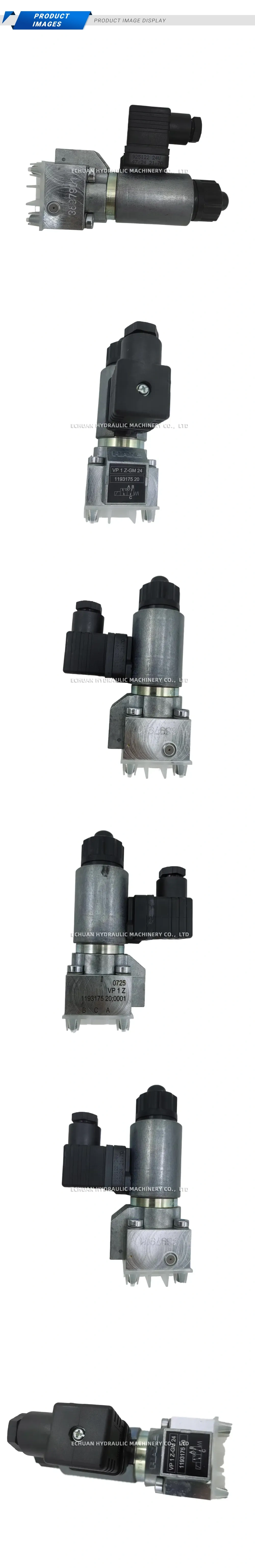 HAWE VP 1 Z-GM 24 Solenoid Operated Directional Seat Valve Description