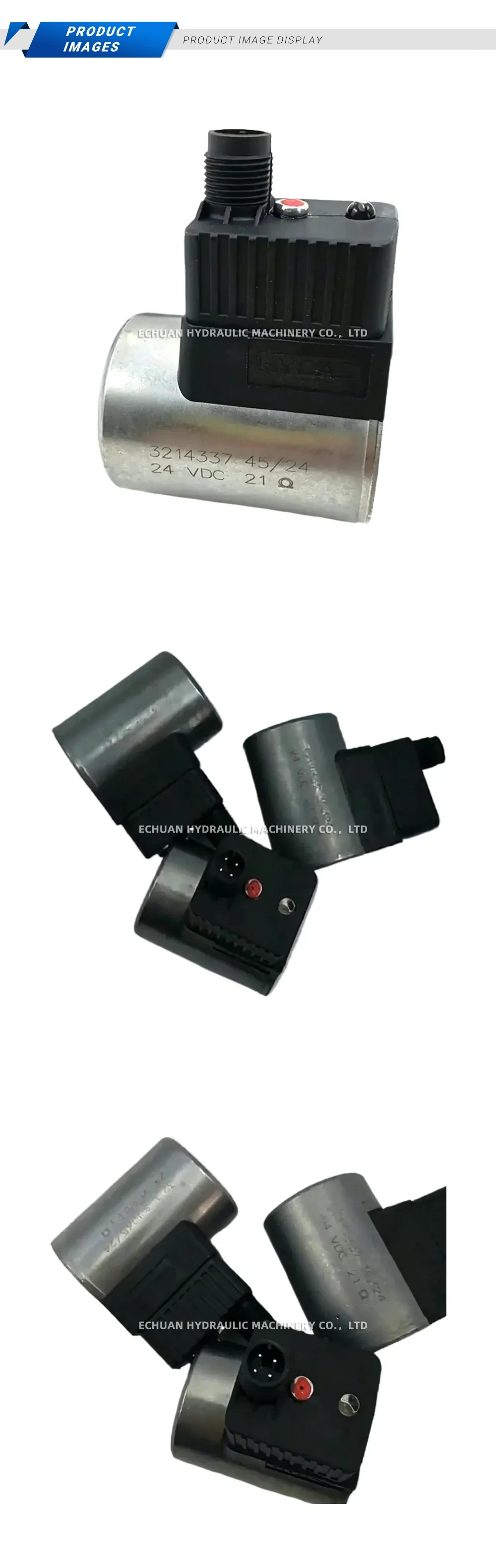 HYDAC 3214337 Solenoid Coil Description