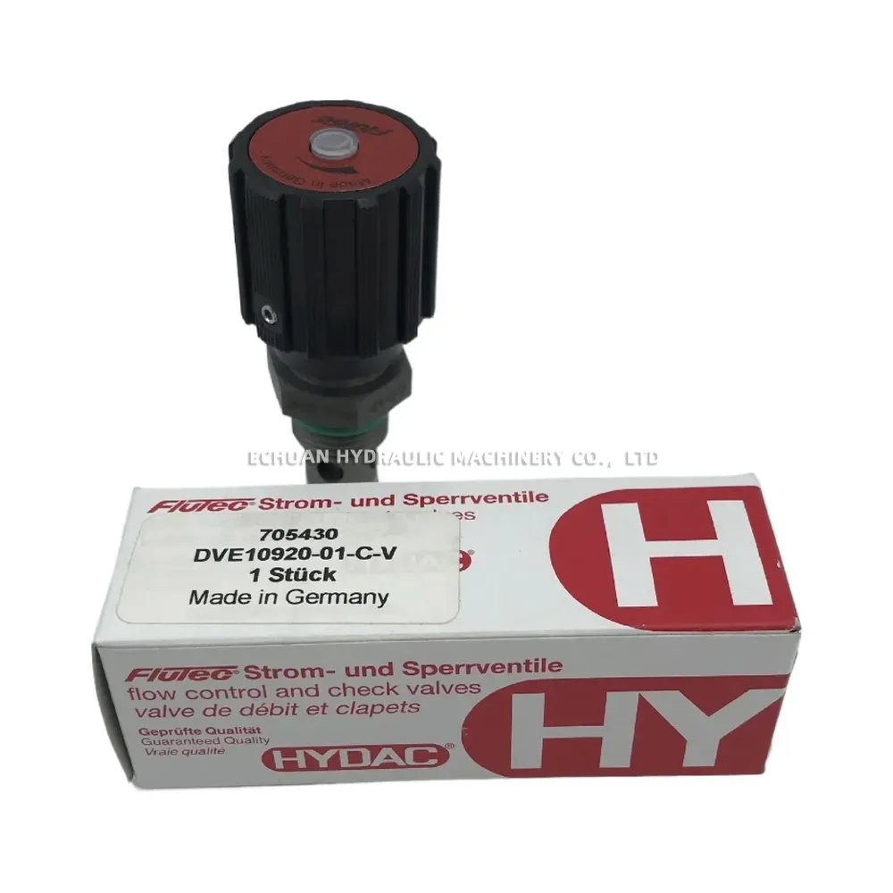 HYDAC DVE10920-01-C-V Flow Control and Check Valve