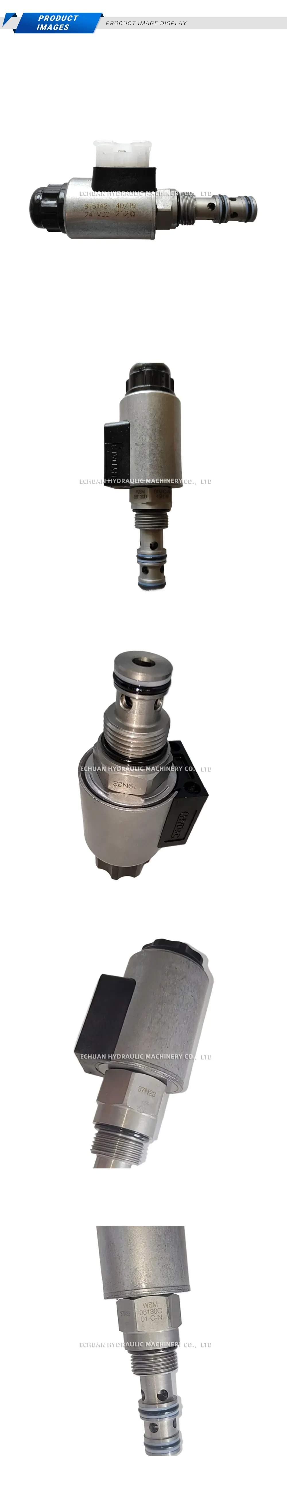 HYDAC WSM08130C Hydraulic Solenoid Cartridge Valve Description