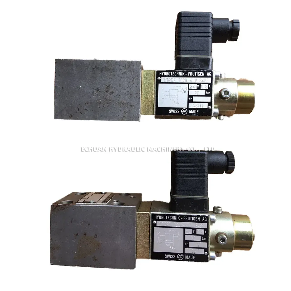 HYDROTECHNIK-FRUTIGEN AG DDRRZ-7020-4-V S489 Hydraulic Solenoid Pressure Relief Valve