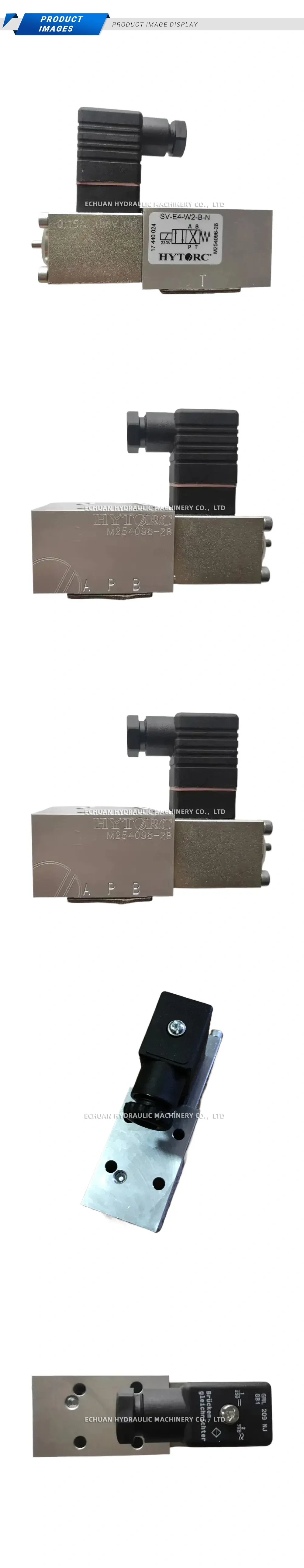 HYTORC SV-E4-W2-B-N Solenoid Valve Description