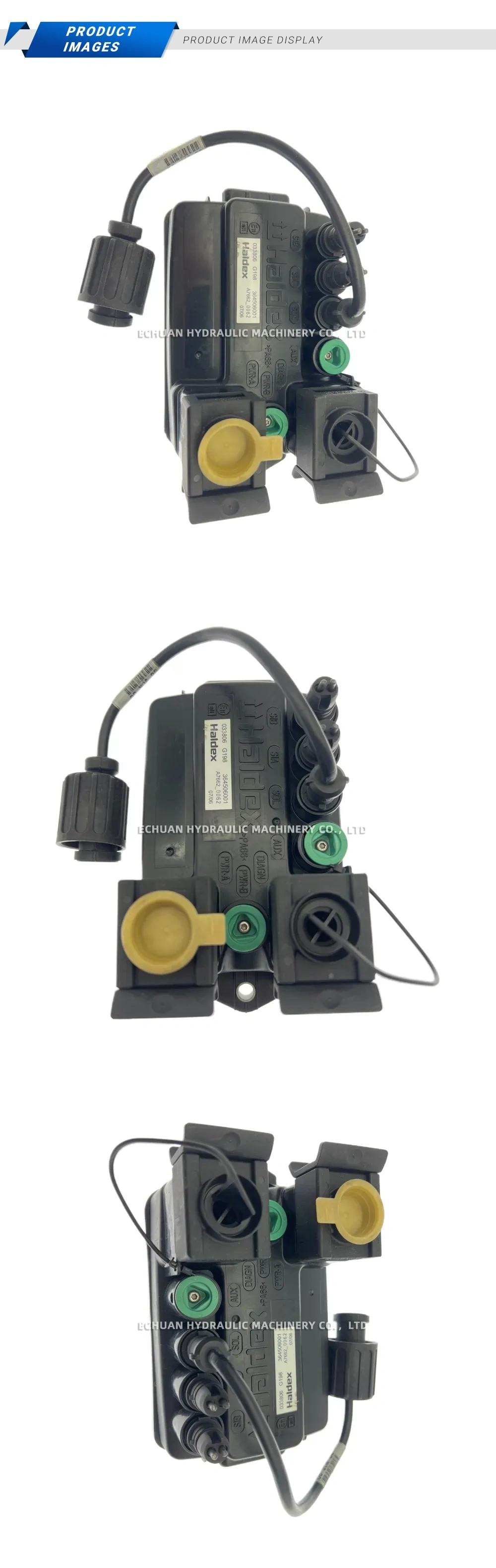 Haldex 3644506001 Hydraulic Control Valve / EBS Modulator Description