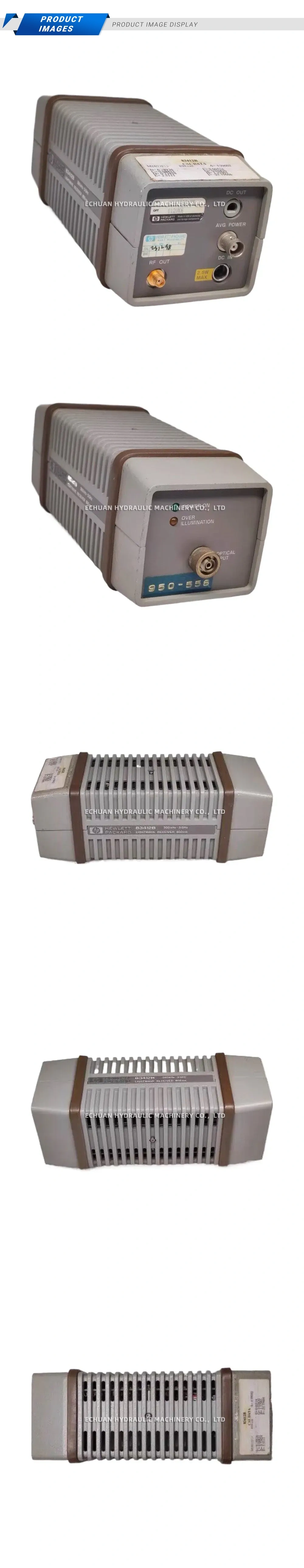 Hewlett Packard 83412B Lightwave Receiver Description