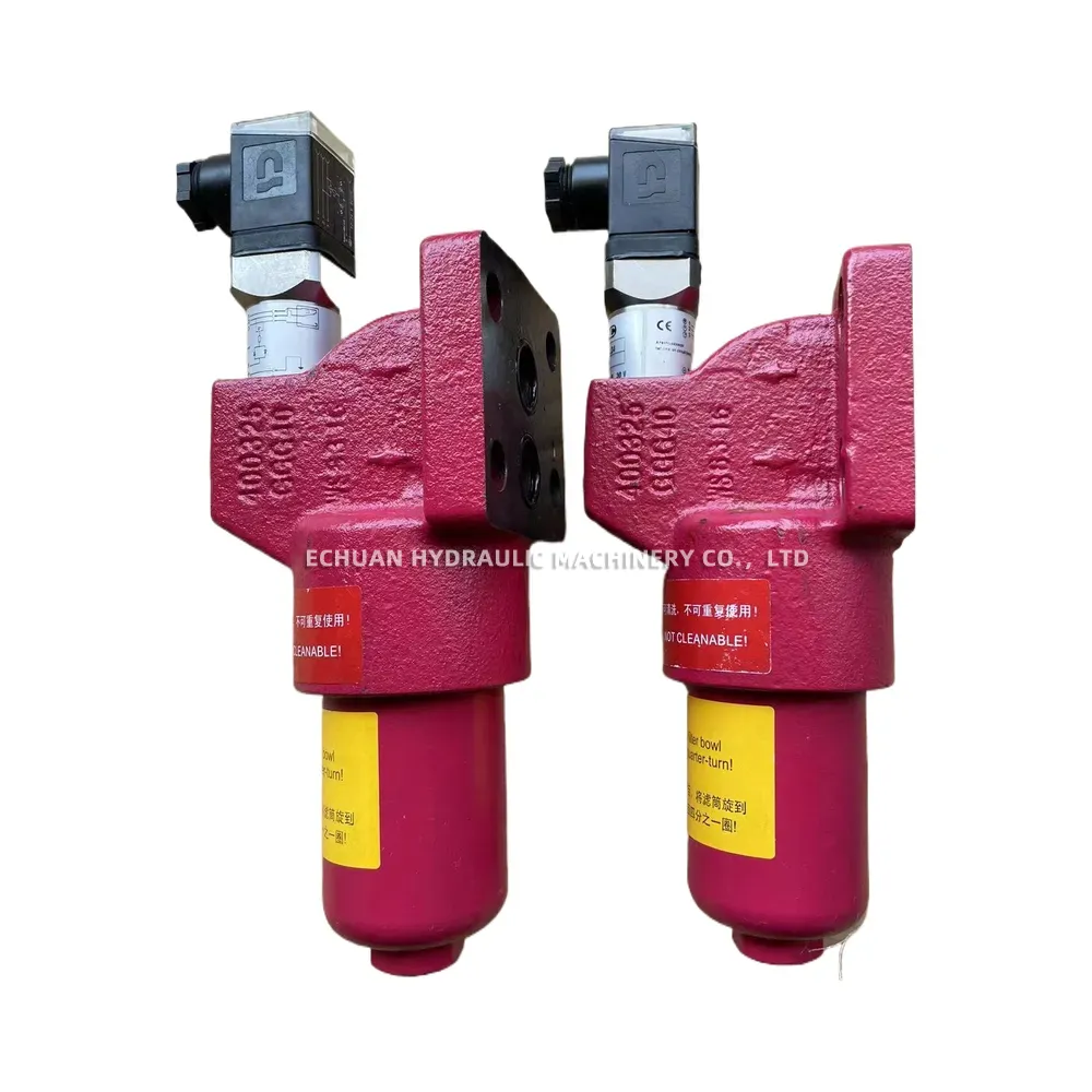 Hydac DF BN/HC 30 Q E 3 D 1.0/-L24-A8 Hydraulic Pressure Line Filter