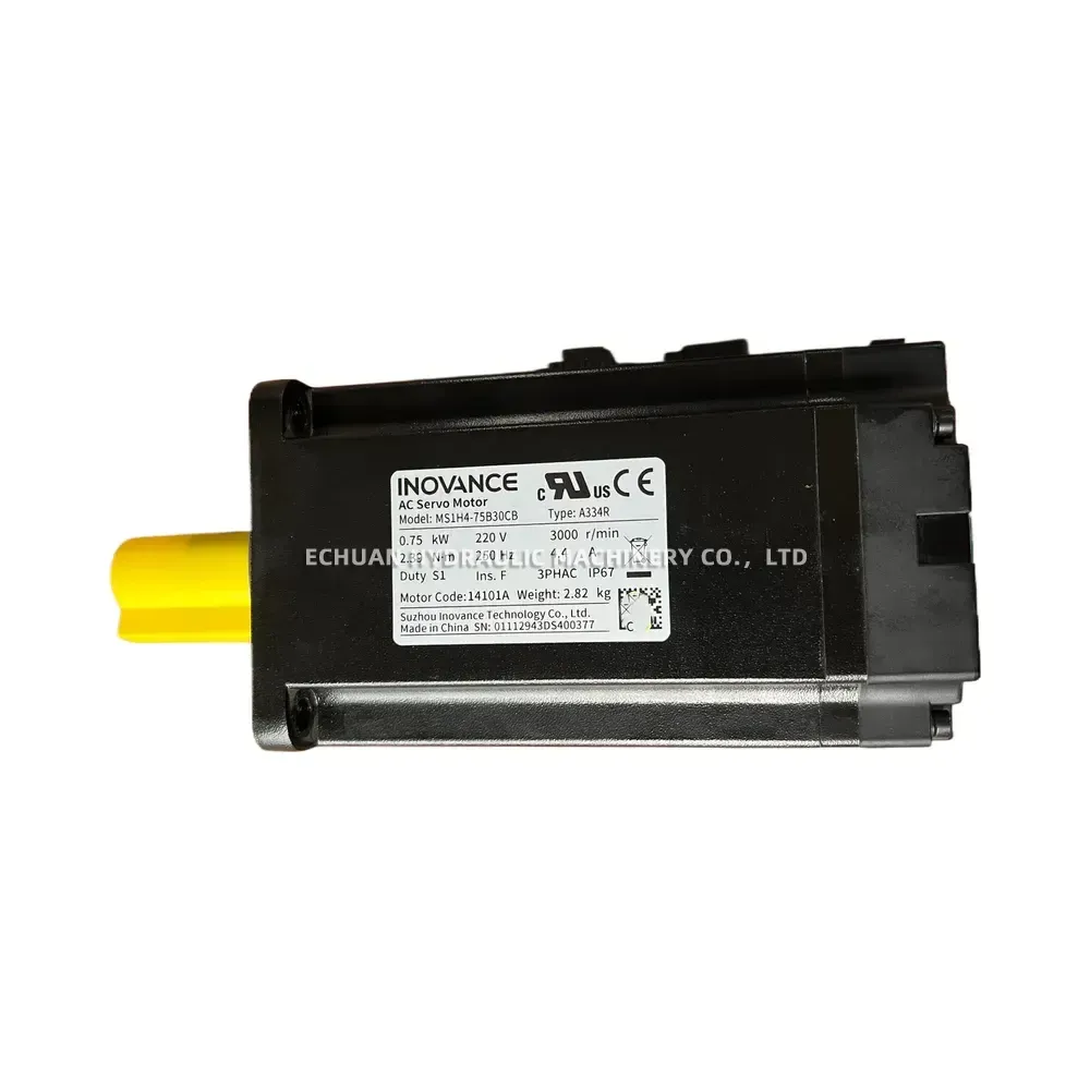 INOVANCE IS1H4-75B30CB / SV660N AC Servo Motor and Servo Drive