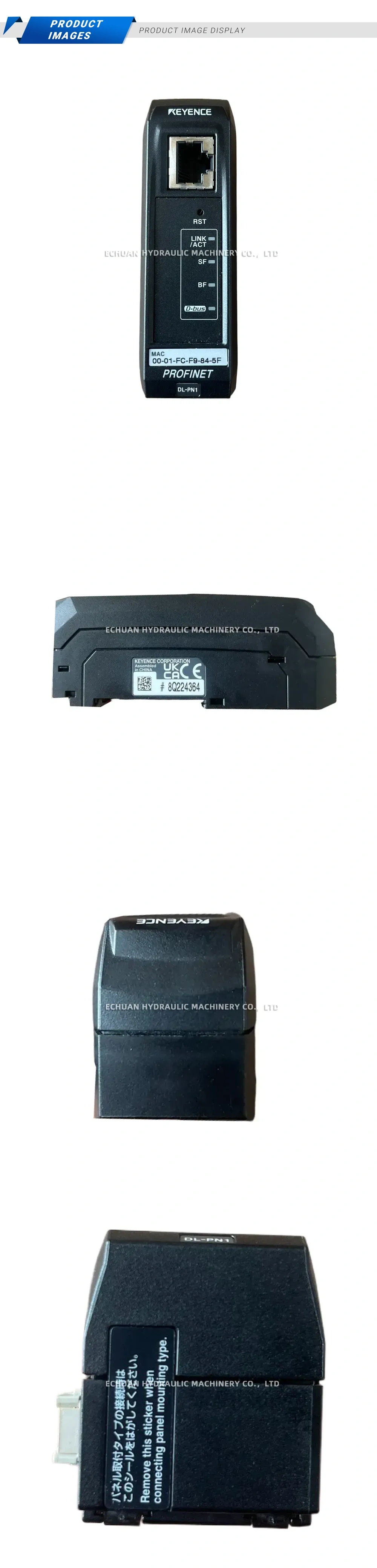 KEYENCE DL-PN1 PROFINET Communication Unit Description
