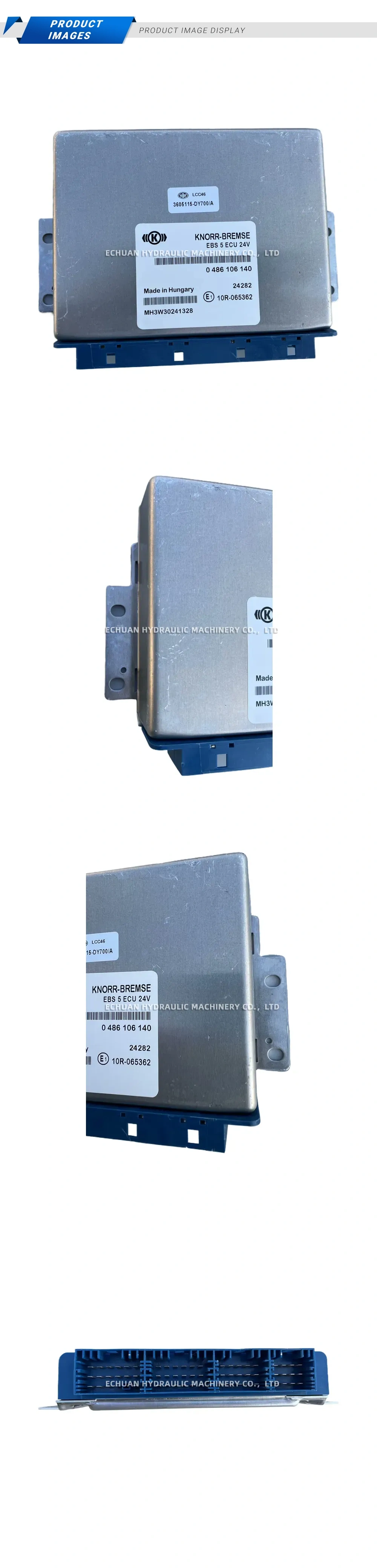 KNORR-BREMSE 0 486 106 140 EBS Electronic Control Unit Description