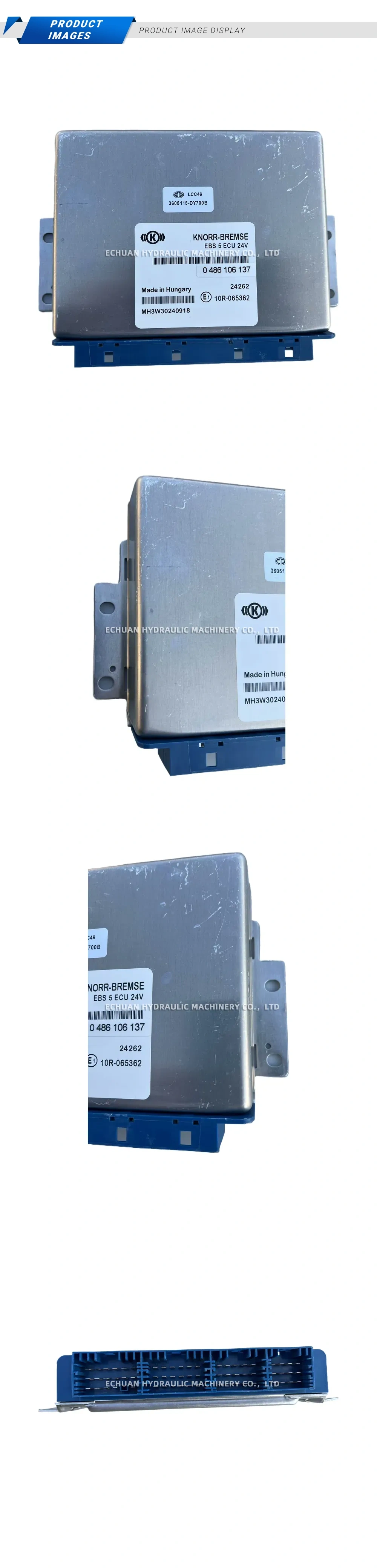 Knorr-Bremse 0 486 106 137 EBS Control Unit (ECU) Description