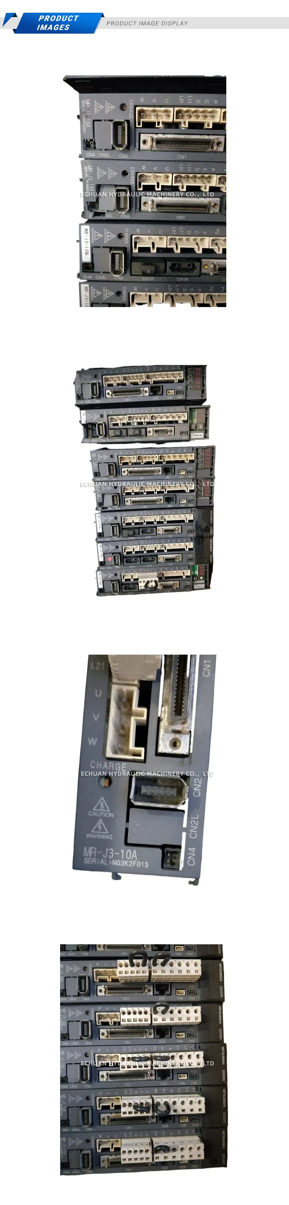Mitsubishi Electric MR-J3-10A AC Servo Amplifier Description