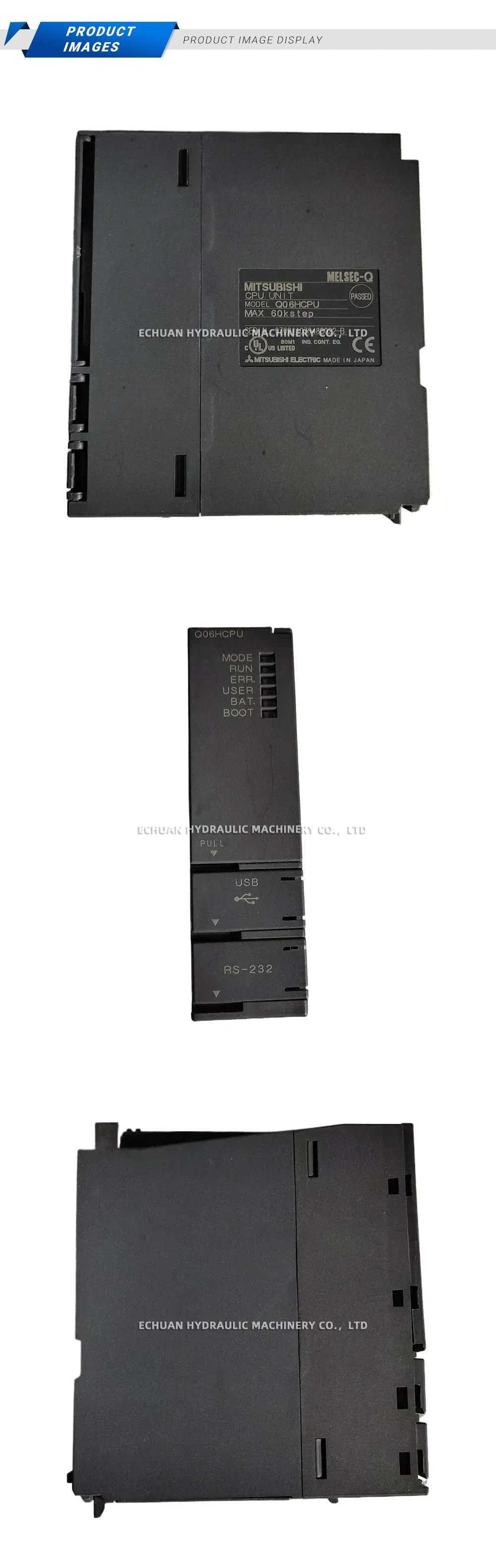 Mitsubishi Electric Q06HCPU PLC CPU Unit Description