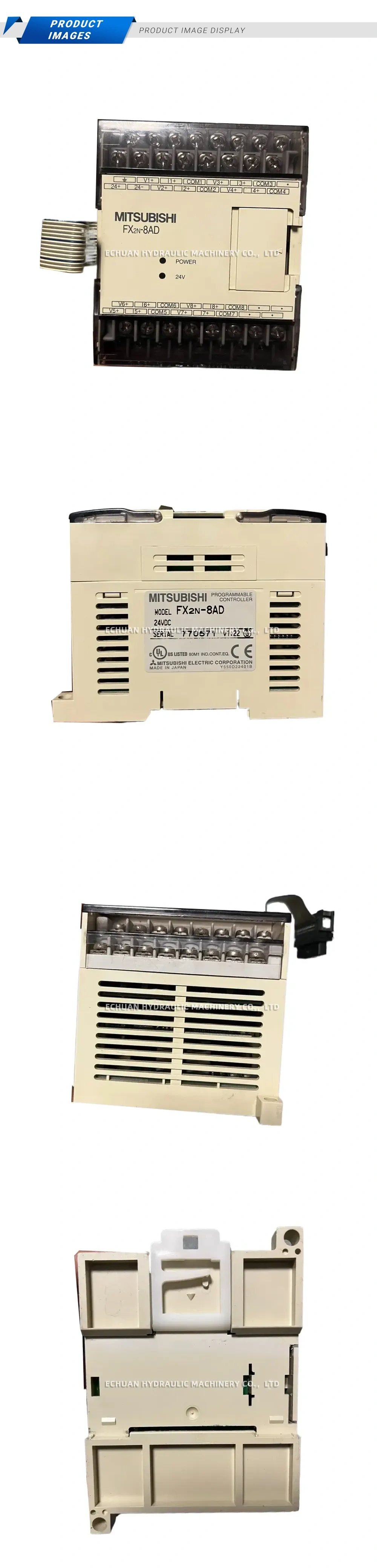 Mitsubishi FX2N-8AD PLC Analog Input Module Description
