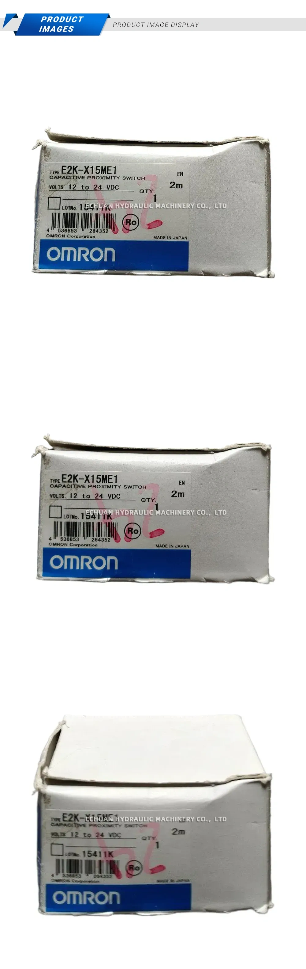 OMRON E2K-X15ME1 Capacitive Proximity Switch Description