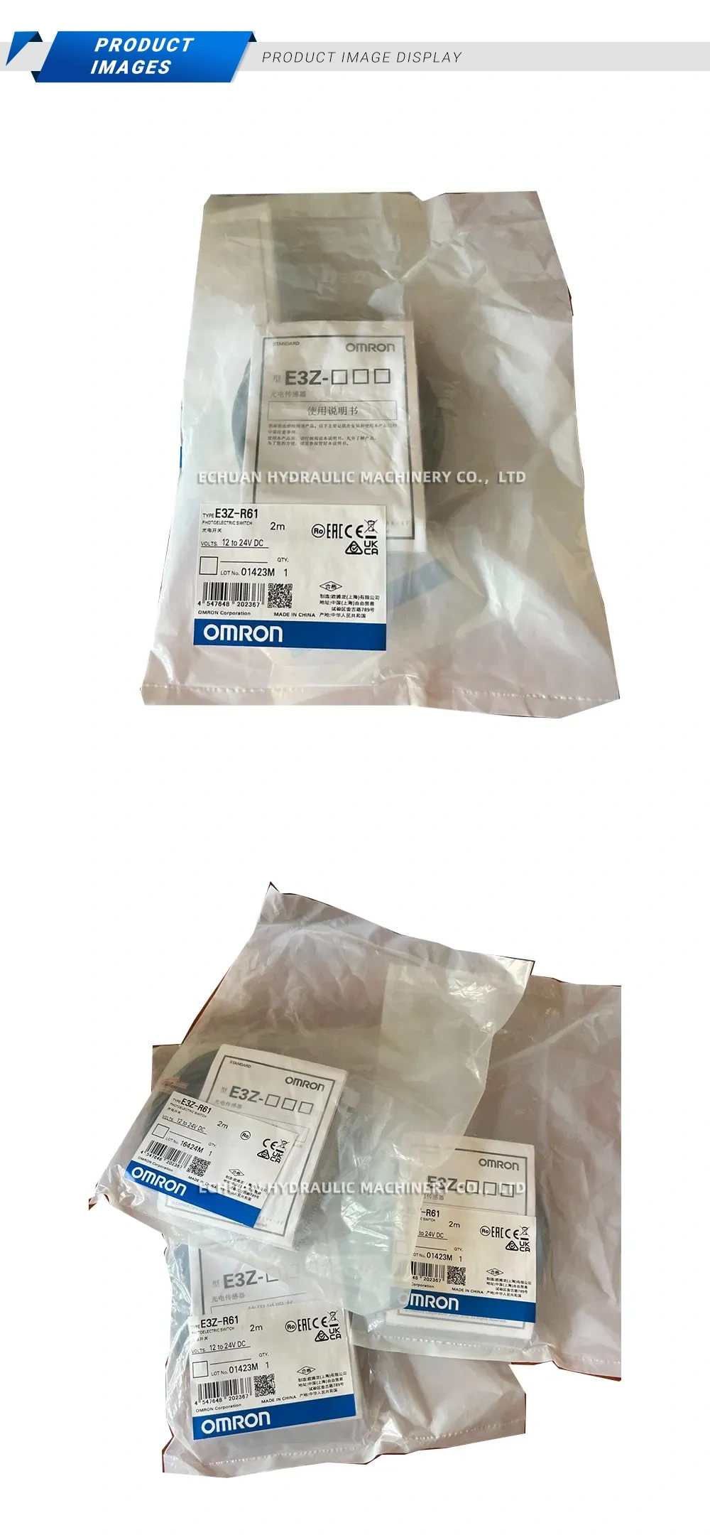 OMRON E3Z-R61 Photoelectric Switch Description