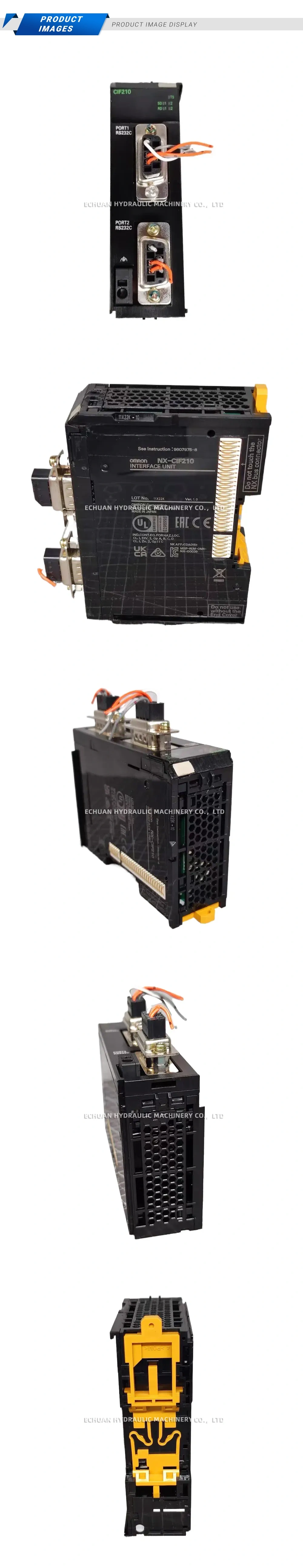 OMRON NX-CIF210 Interface Unit Description