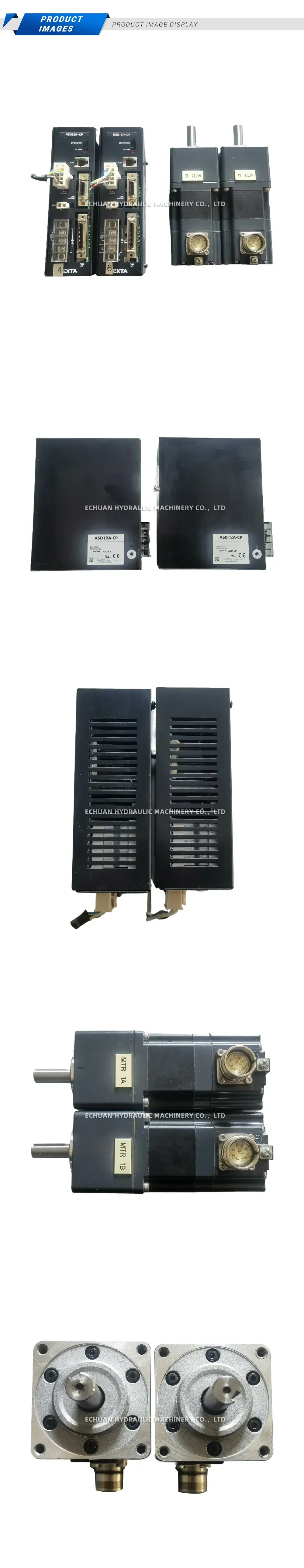 Oriental Motor ASD12A-CP / ASM66ACT-B1 AC Stepper Motor and Driver System Description