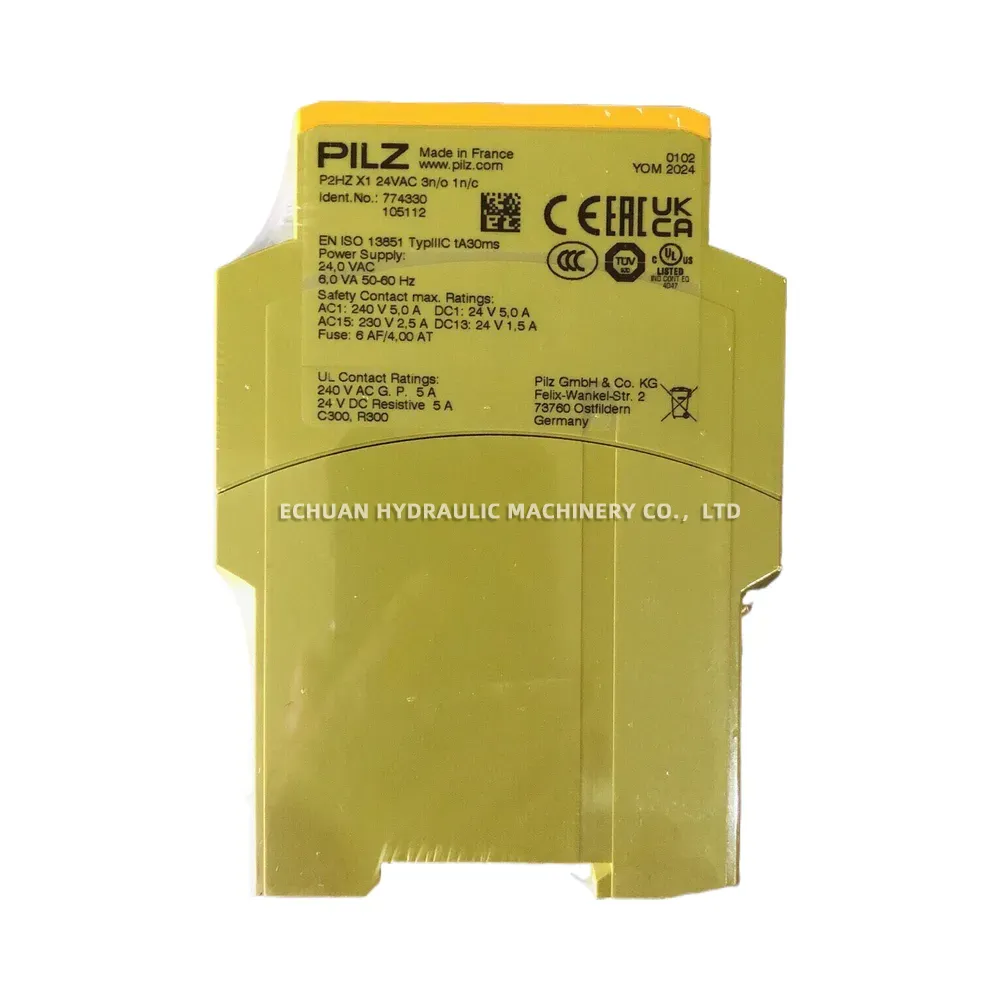 PILZ P2HZ X1 24VAC 3n/o 1n/c Safety Relay