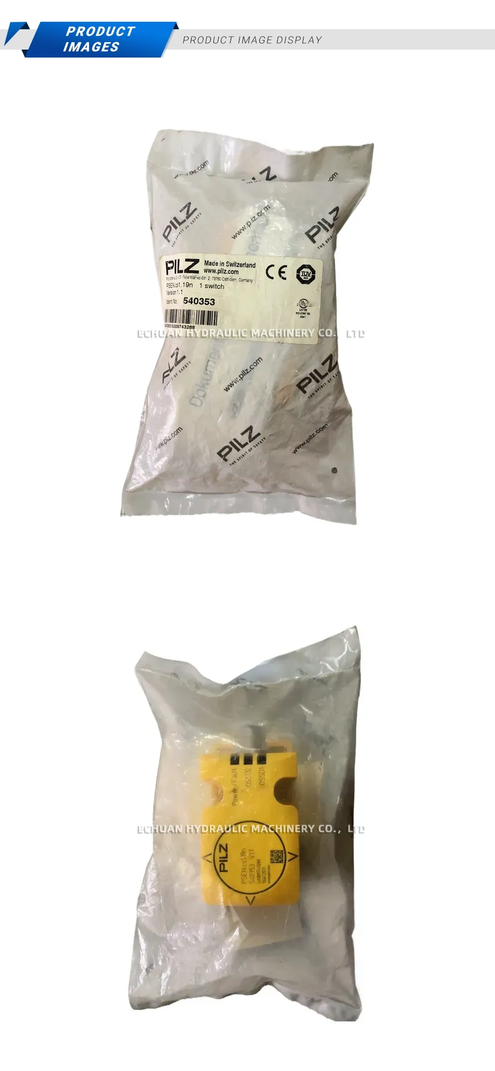PILZ PSEN cs1.19n Coded Safety Switch Description