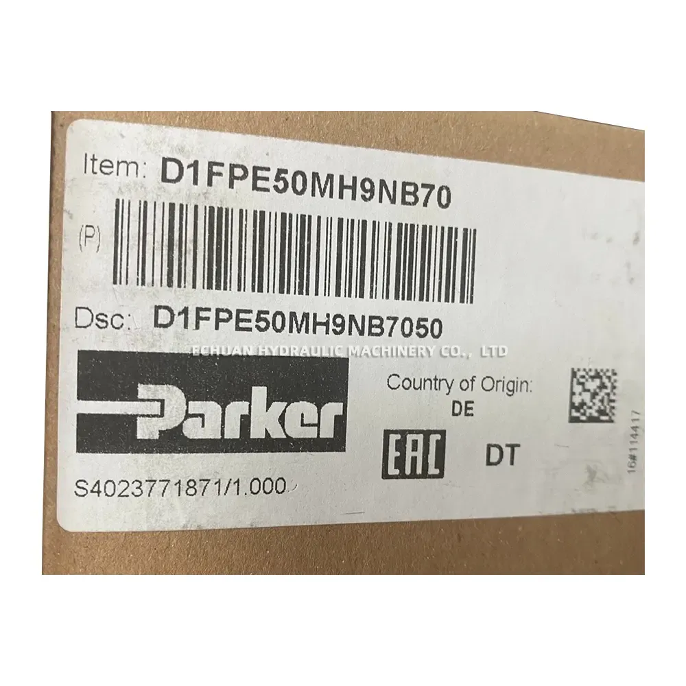 Parker D1FPE50MH9NB70 Proportional Directional Control Valve
