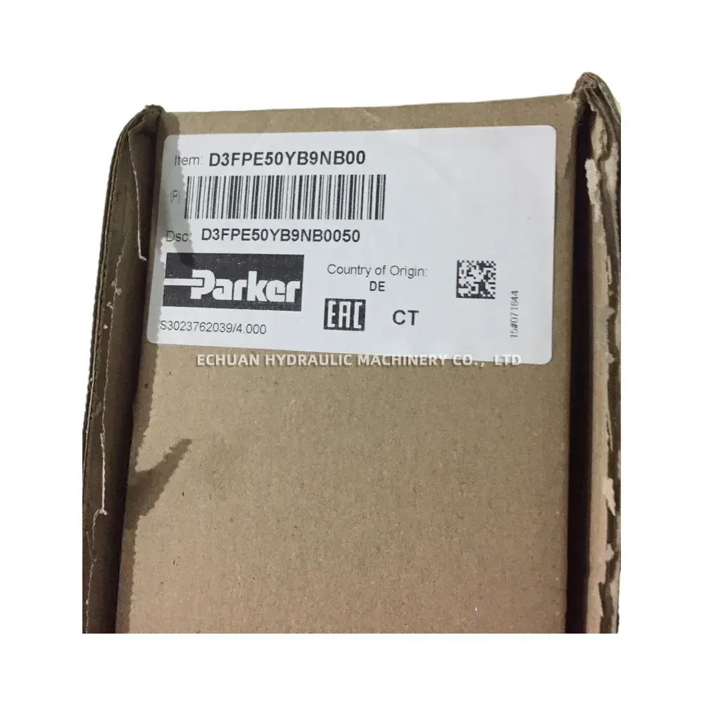 Parker D3FPE50YB9NB00 Proportional Directional Control Valve