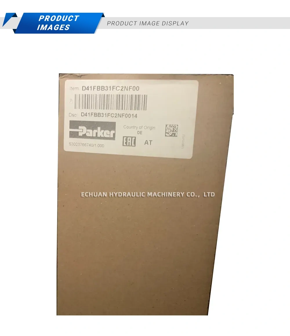 Parker D41FBB31FC2NF00 Solenoid Operated Directional Control Valve Description