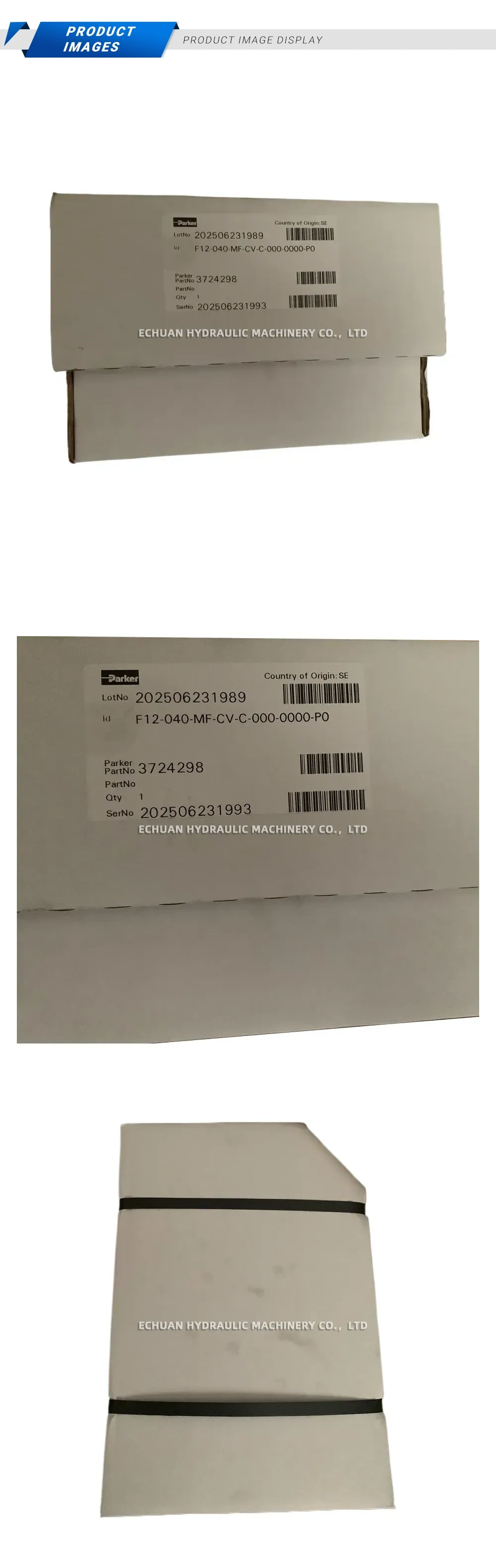Parker F12-040-MF-CV-C-000-0000-P0 Hydraulic Motor Description