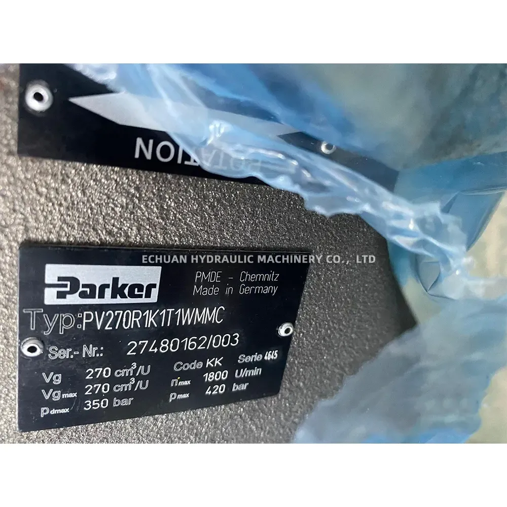 Parker PV270R1K1T1WMMC Hydraulic Axial Piston Pump