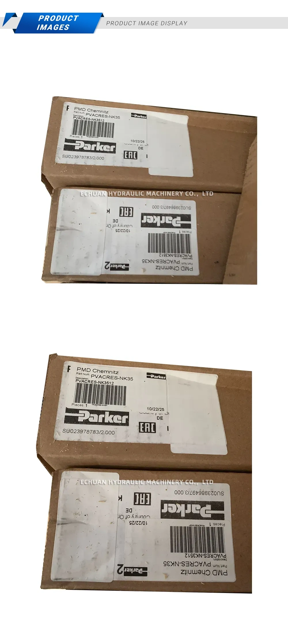 Parker PVACRES-NK35 Electro-Pneumatic Pressure Regulator Description